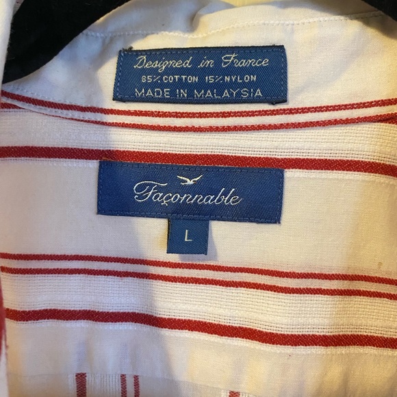 Façonnable striped button down - Picture 2 of 6